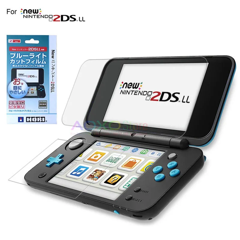 Защитная пленка 2 в 1 для Nintendo экрана с полным покрытием New 2DS XL/LL 2DSXL/2DSLL защита