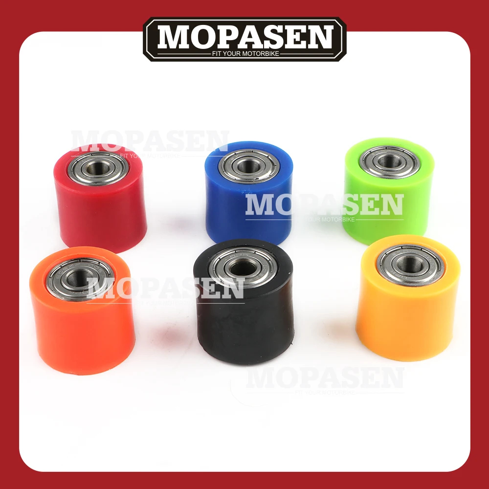 

8mm BSE Chain Roller Wheel Guide Pit Dirt Bike Motocross Enduro Supermoto Racing ATV CRF YZF Motorcycle Accessories