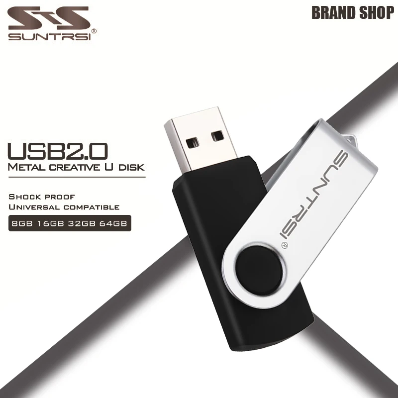 Suntrsi USB флеш накопитель 64Гб/32/16/8/4 ГБ быстрая скорость полной емкости флэш usb