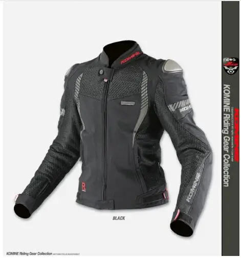 

2018 New KOMINE JK089 3D Titanium breathable mesh racing ride high-performance drop resistance clothing motorcycle jacket