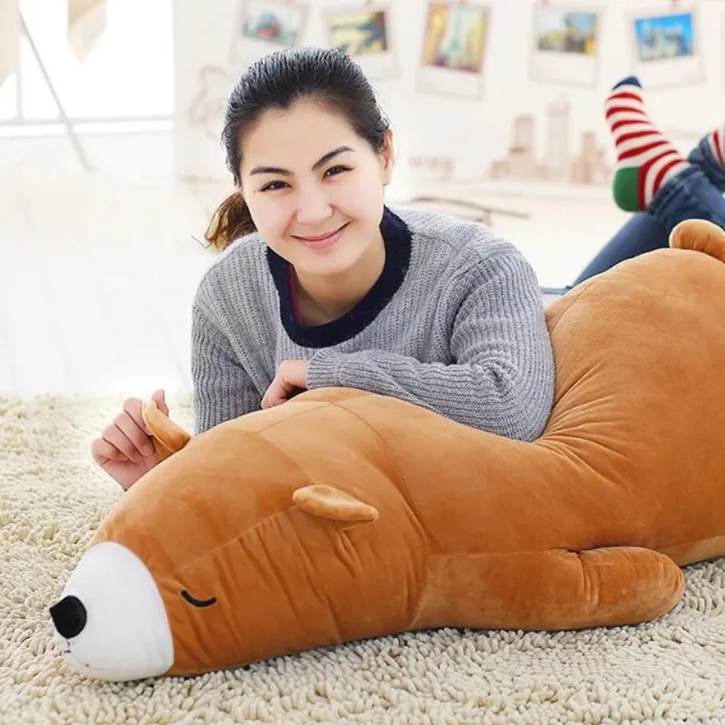 

2016 new 50cm Polar Bear Soft Stuffed Toy Nanoparticle Stuffed Doll Polar Bear Nano Doll Cute Plush Toy Gift For Lovers AND Kids