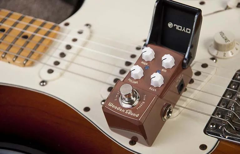 

JOYO Guitar Effect Pedal Acoustic Simulator Ironman Wooden Sound Guitarra Stompbox for Accompany Fingerstyle Fee Shipping