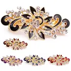 1 шт. цветная модная шпилька для волос с павлином, милые блестящие стразы для девочек, Шпилька для волос с павлином, аксессуары для волос