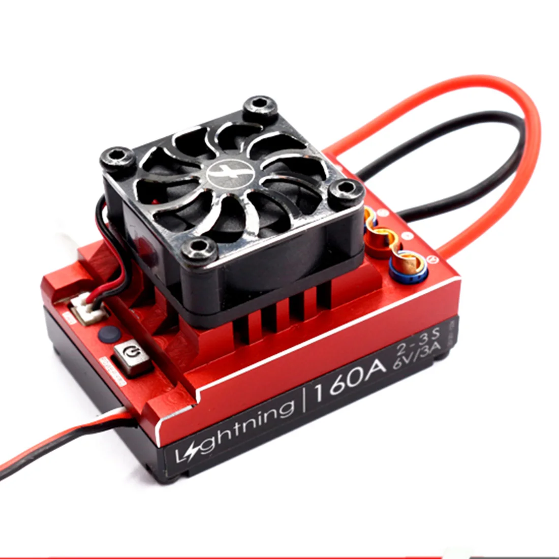 Flycolor серия Lightning автомобильный ESC 60A 80A 120A бесщеточный электронный регулятор скорости 2-3S для радиоуправляемых гоночных моделей