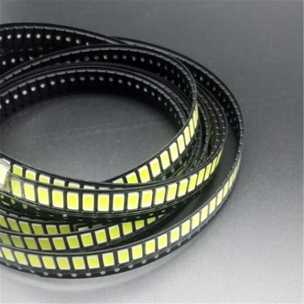 500 шт. 5730 белый диод SMD5730 0 5 Вт светодиод 5630 6000k 6500k супер яркий чип SMD5630 5730SMD мА PCB SMT