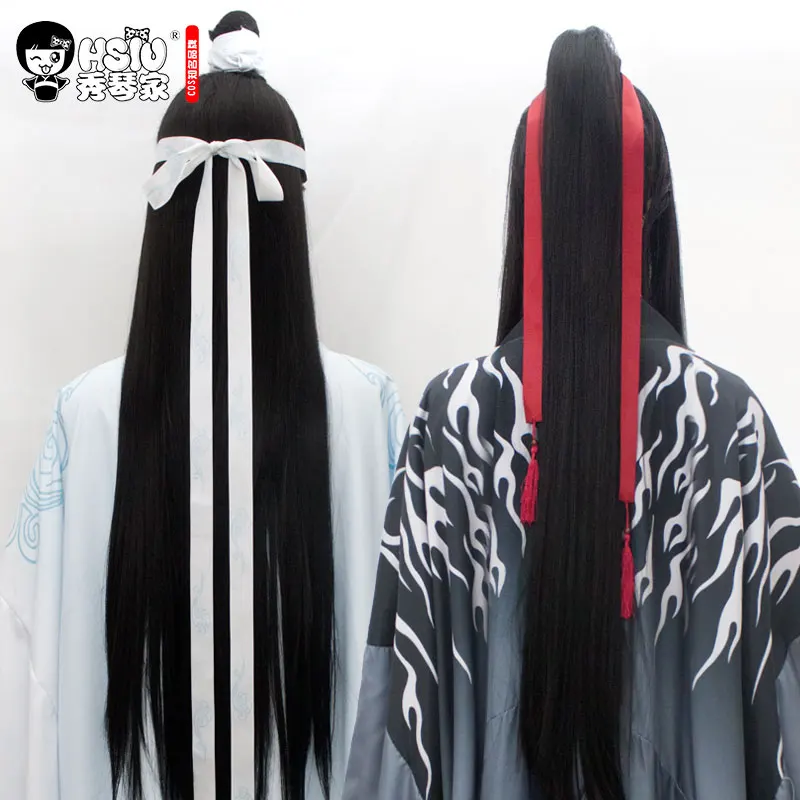 Парик для косплея HSIU Wei Wuxian Lan Wangji Yiling Patriarch магистр дьявольского культивирования