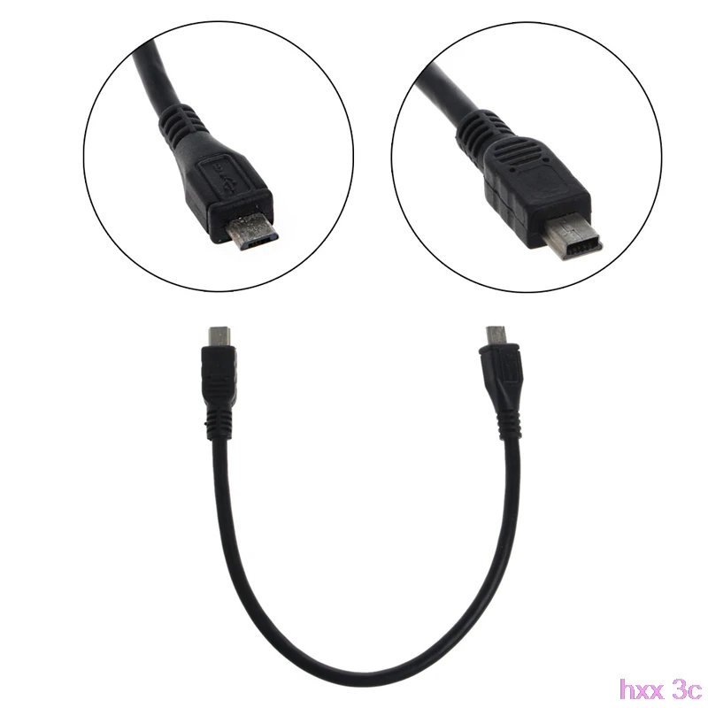 Micro USB 5 Pin B Male к Mini адаптер для передачи данных|Инструменты кабеля| |