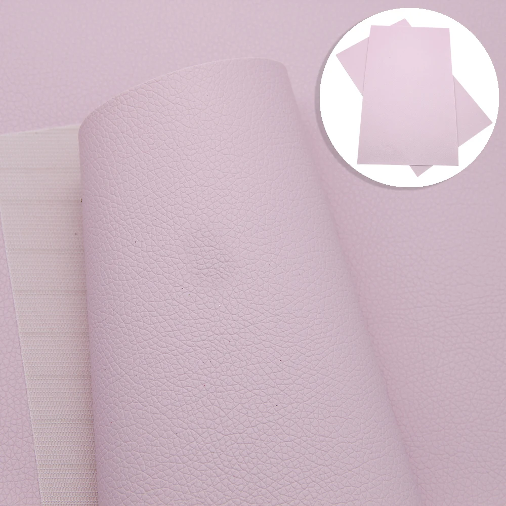 David accessories 20*33cm Lychee Простой искусственная кожа для волос бант DIY проектов Сумочка