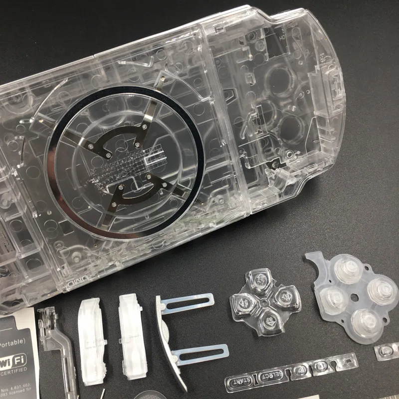 E house 5 шт прозрачный корпус чехол Замена для PSP3000 PSP 3000 игровая консоль с