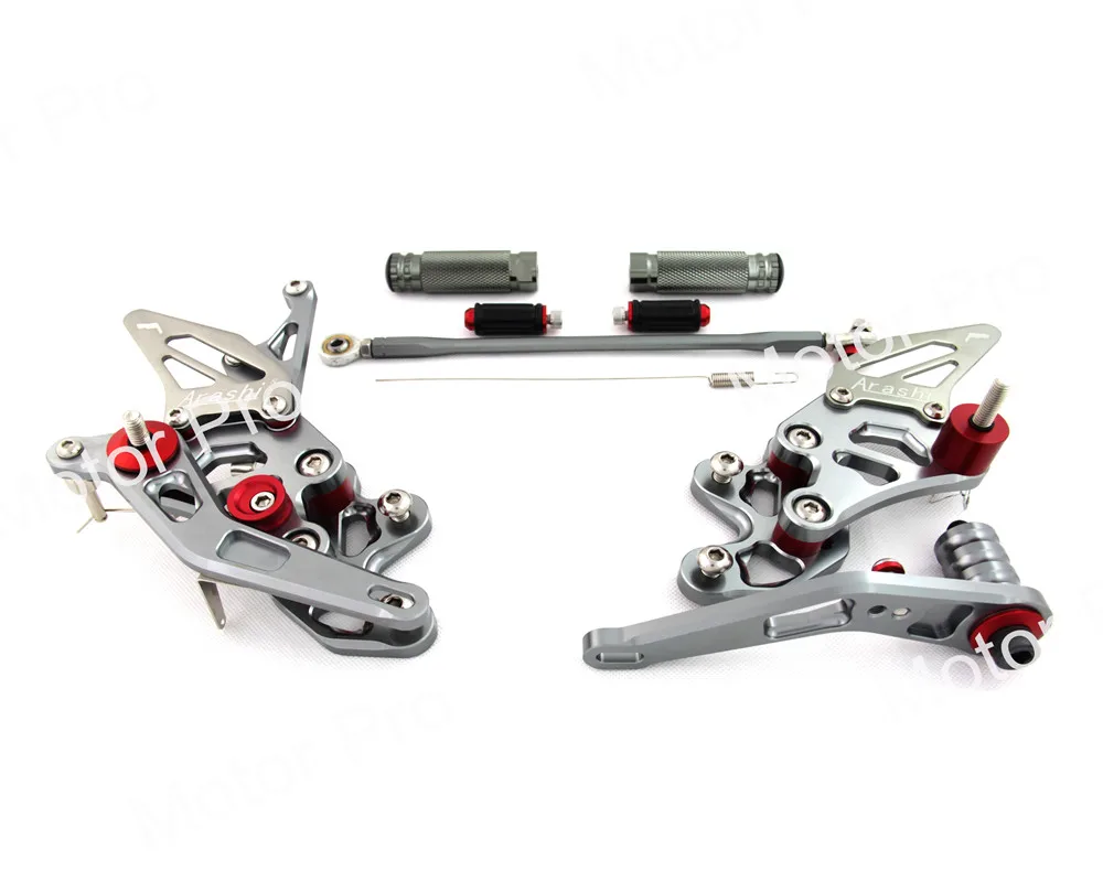

Регулируемые подножки для SUZUKI GSXR 600 750 2006-2010 2007 2008 2009, задняя педаль GSX-R GSX R GSXR600 GSXR750, золотой