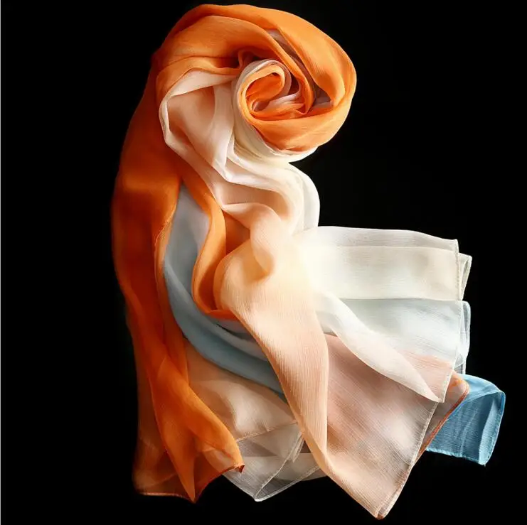 Новинка 2014 года модные шали шарфы градиентного цвета Высококачественный