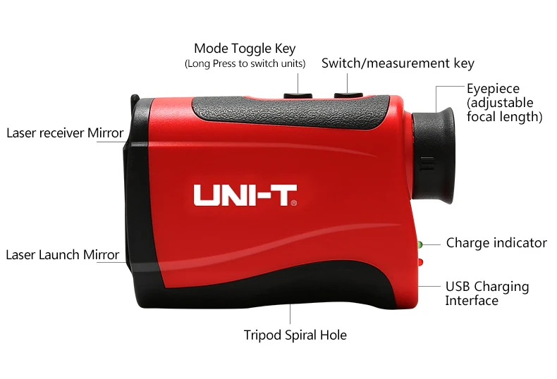UNI-T LM600 LM800 LM1000 LM1200 LM1500 Гольф Лазерный дальномер телескоп лазерный дальномер высота угол расстояние инструмент