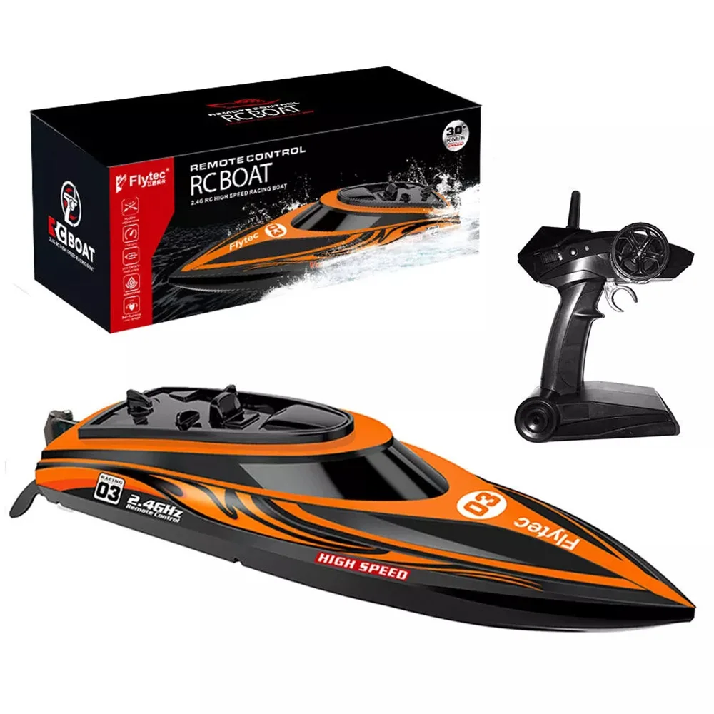 Высокая Скорость RC лодка с высокой пропускной способностью моторы