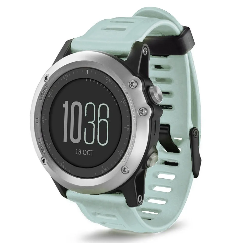 Ремешок силиконовый для смарт часов Garmin Fenix 5X/5X Plus/6X/Fenix 3/3 HR 26 мм|Смарт-аксессуары| |