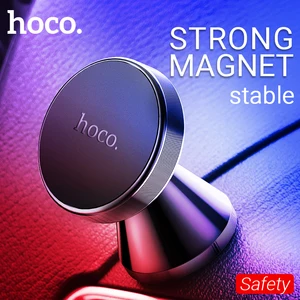 hoco magnetic car holder dashboard phone mount air vent cell phone magnet stand for iphone samsung xiaomi vent central console free global shipping