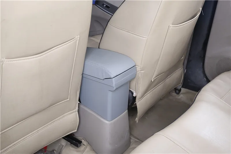 Для hyundai Solaris 2/Verna подлокотник коробка центральный магазин содержимое коробка с подстаканником пепельница автомобиль-Стайлинг аксессуар