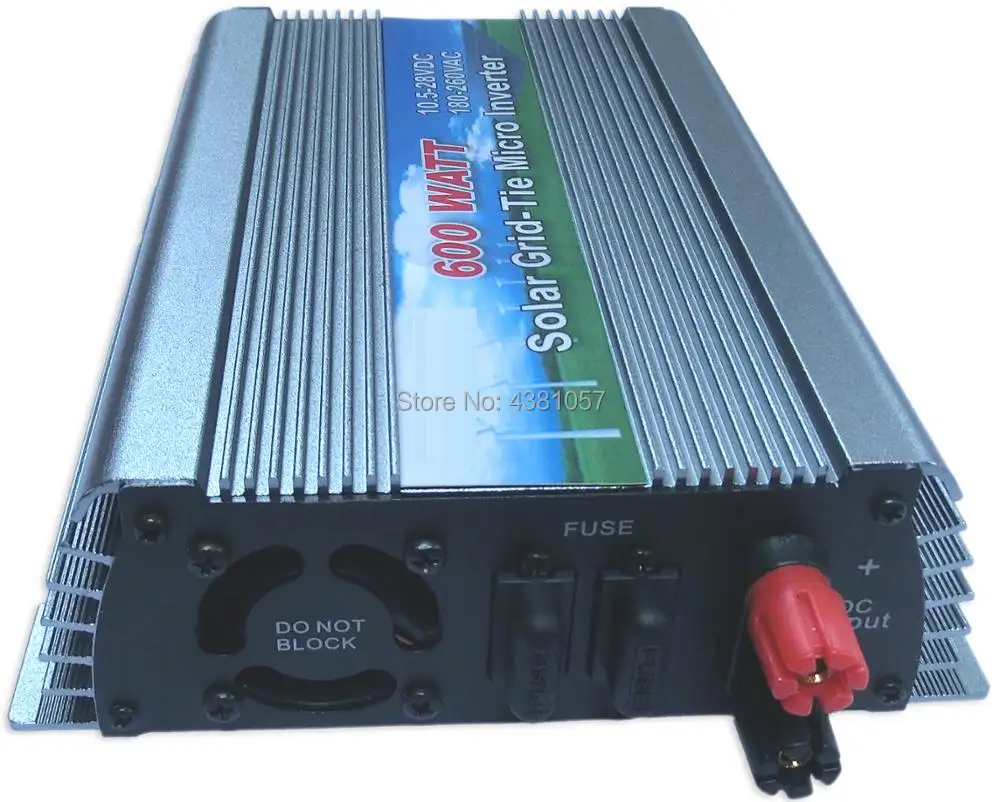 600 микро сетчатый инвертор Вт DC18V36V солнечный PV вход AC230V110V выход чистый