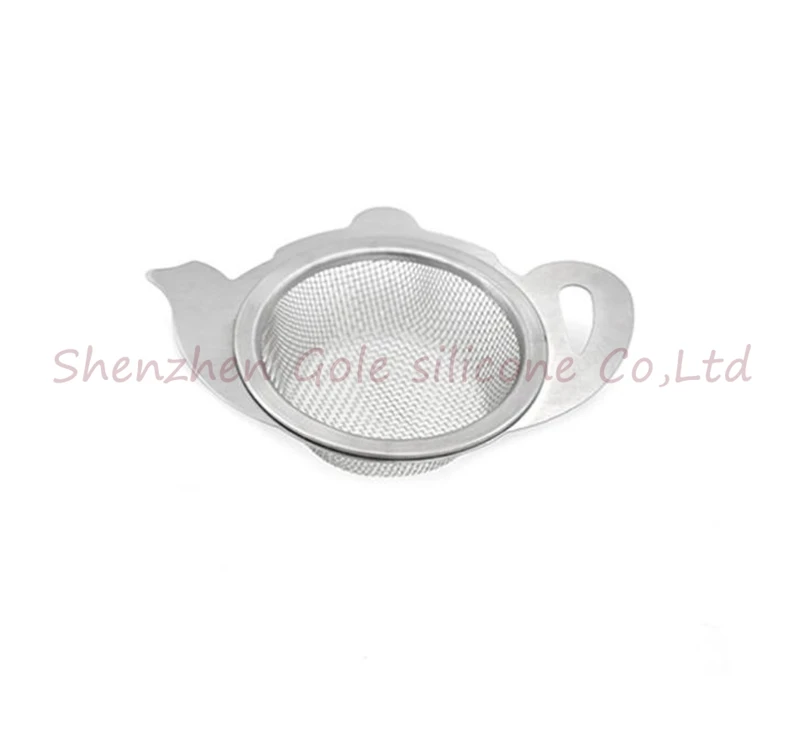 Stainless Steel Tea Strainer with Handle Mesh Infuser Container Holder for Teapot Mugs Cups Loose Brewing Tools 100pcs | Дом и сад