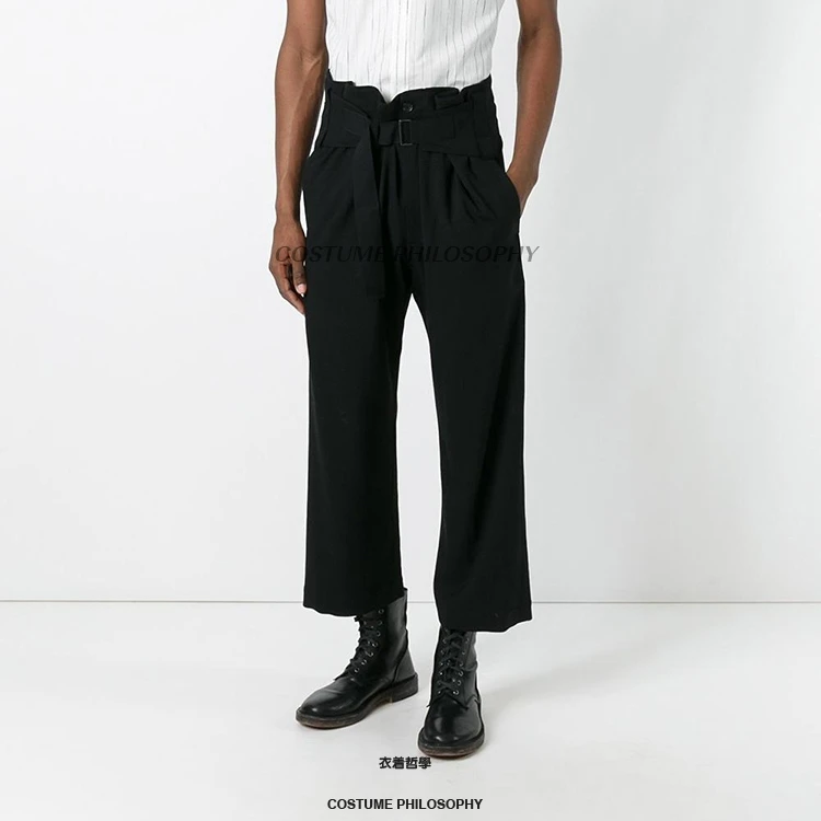 

Self-made 2018 new men's casual pants straight tube loose designer style. S-6XL!!