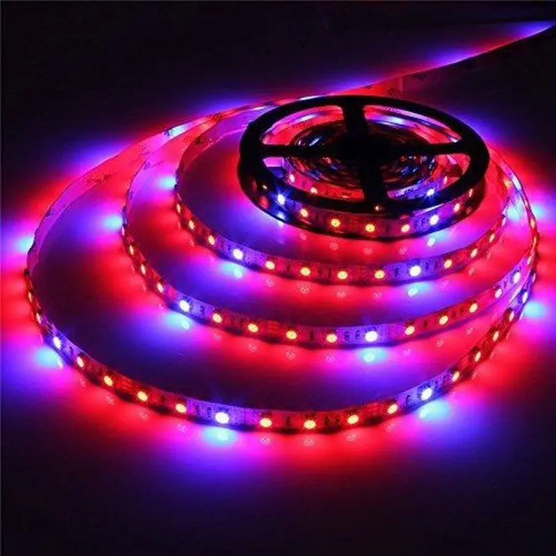 12V 5M 300 светодиодный полный спектр SMD5050 полосы светильник класса для ускорения