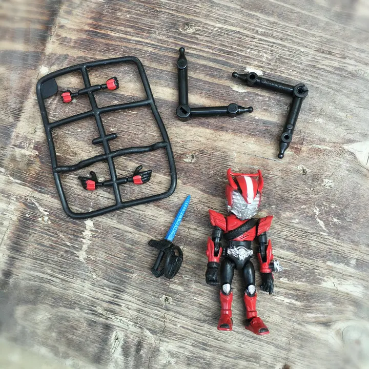 Фигурка Амина Kamen Rider 66 мм японская оригинальная экшн фигурка из подвижная Q version