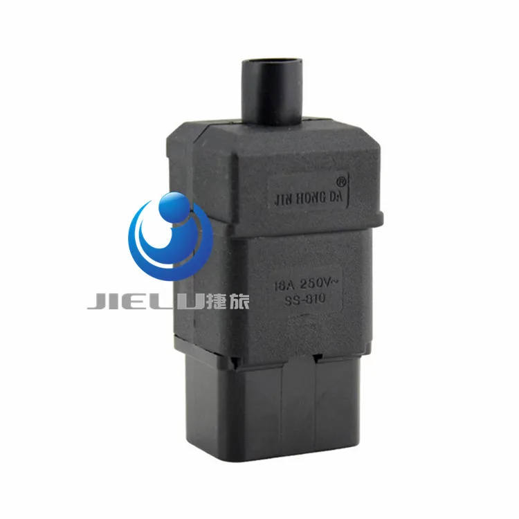100 ~ 250 В 16A 10 шт. стандарт IEC320 C20 штекер силовой кабель Шнур коннектор многоразовый