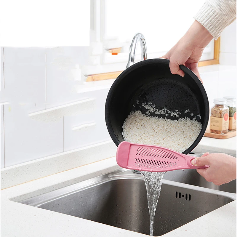 Hoomall 1 шт промывка риса гаджет лапша спагетти бобы Colanders &amp ситечко кухонные