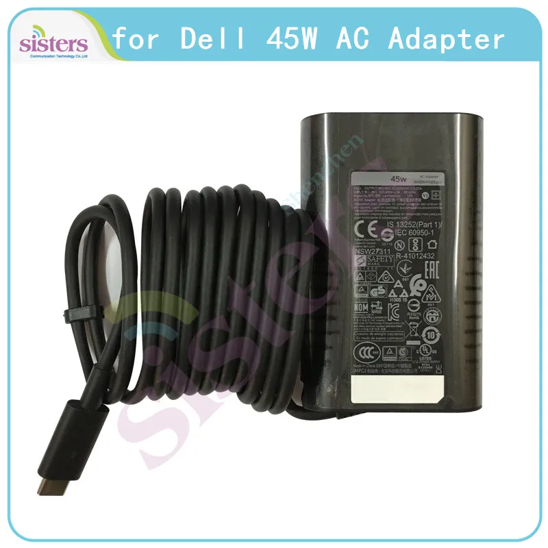 Адаптер питания переменного тока 45 Вт для Dell XPS 13 9333 12 L221X 11 оригинальный 19 5 в 7437 а