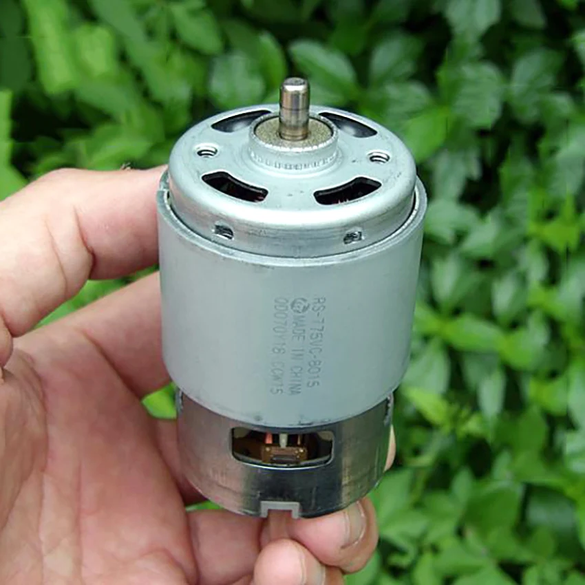 

High torque Motor DC18V 18200 rpm High speed violent motor for electric power tool High power 208w motor with cooling fan