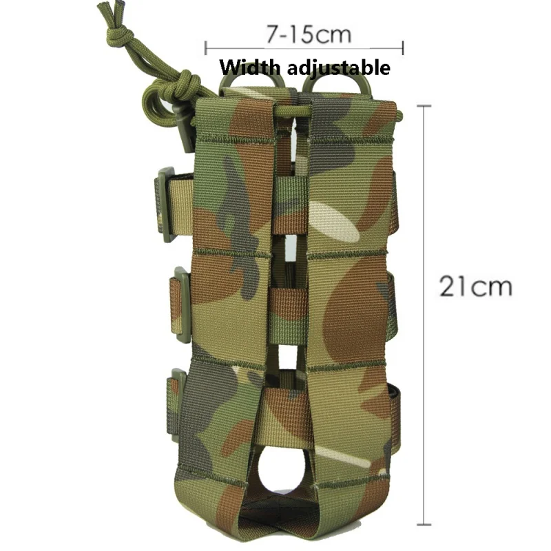 Новинка тактическая сумка для бутылки с водой 2 5 л-л системой Молле нейлоновая
