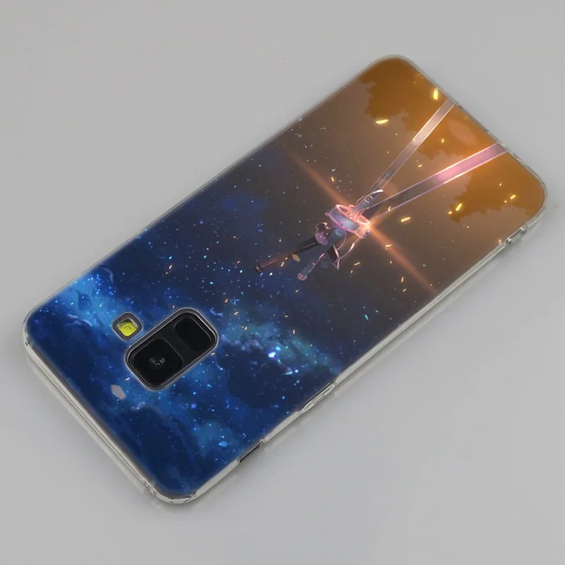 Sword Art Online SAO Anime Manga Silicone Case For Samsung Galaxy A50 A30 A10 A40 A6 A8 Plus A9 A5 A7 2018 2017 2016 Note 9 8 | Мобильные