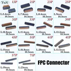 YuXi 2 шт.лот ЖК-дисплей FPC разъем 1321232531333539455161415771 pin Logic на материнской плате