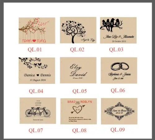 Пользовательская Свадебная карта Гостевая книга дерево оформление свадебной