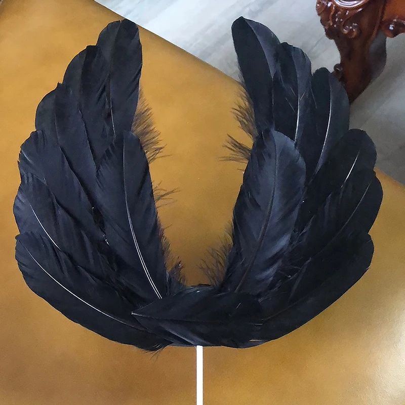 Необычное искусственное украшение в виде лебедя и пера карта памяти для дня