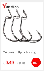 Yuewins 50 шт. рыболовные снасти из нержавеющей стали с защелкой, поворотные безопасные защелки, рыболовные крючки с разъемом, снасти, аксессуары QA289