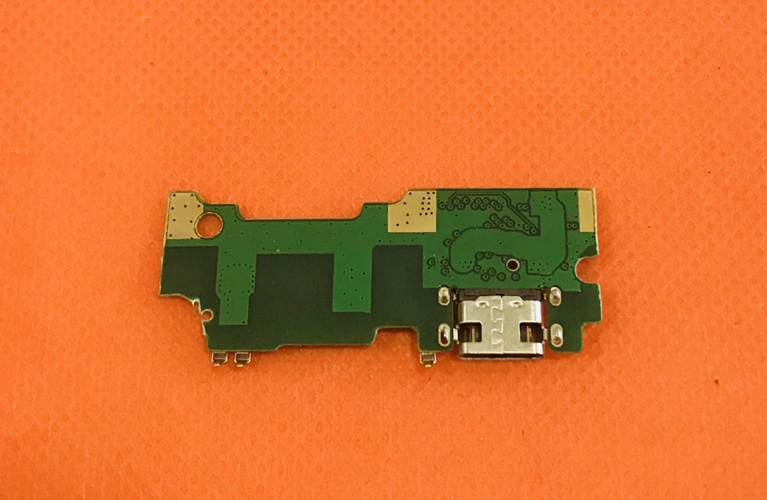 Б/у оригинальная зарядная плата с usb разъемом + микрофон для Umidigi S2 Lite MT6750T Octa Core