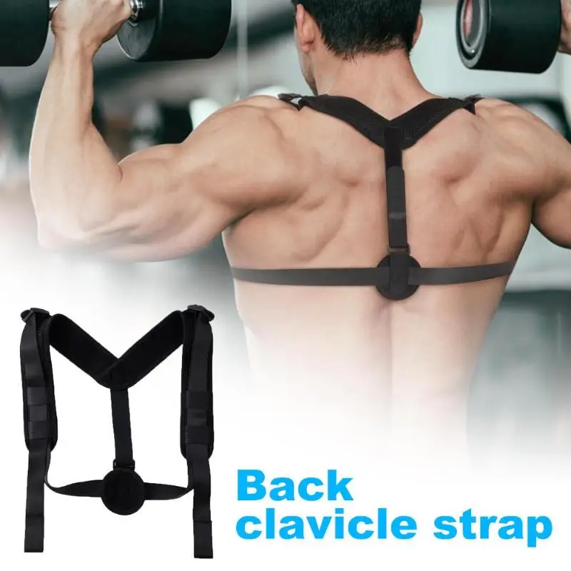 Удобный корректирующий ремешок для осанки ключицы спины с фиксированным