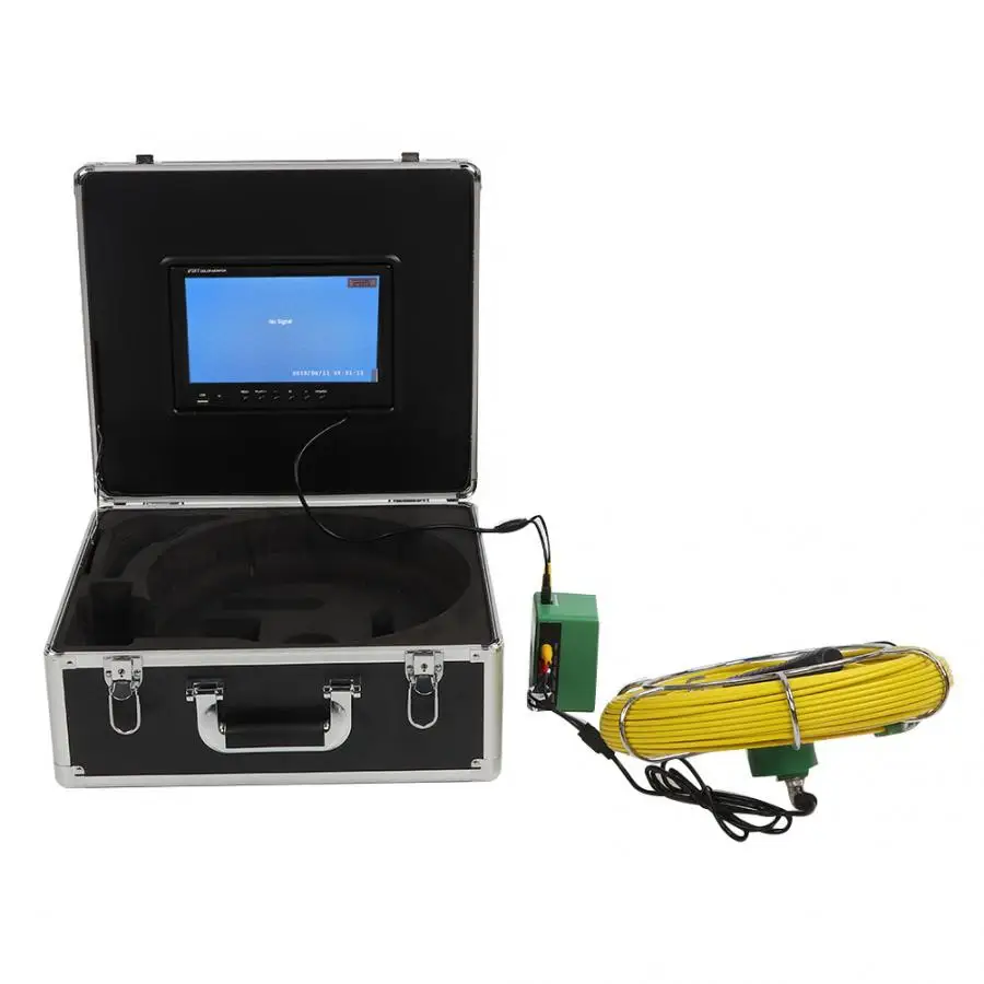 

Endoscope Camera Endoscope Pipe Inspection Video Camera 9" LCD 6LED 30M Cable Sewer Inspection System 100-240V Camara Cameras