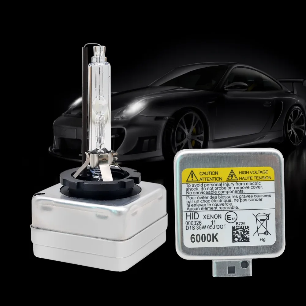 Одна пара ксеноновых d1s 12V 35W D1C D1S ксеноновая HID лампа автомобильные Сменные лампы