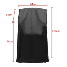 1pcs Heavy Duty Waterproof Chair Cover Dustproof Rain Cover For Outdoor Garden Patio Furniture Protector 64x64x120/70cm