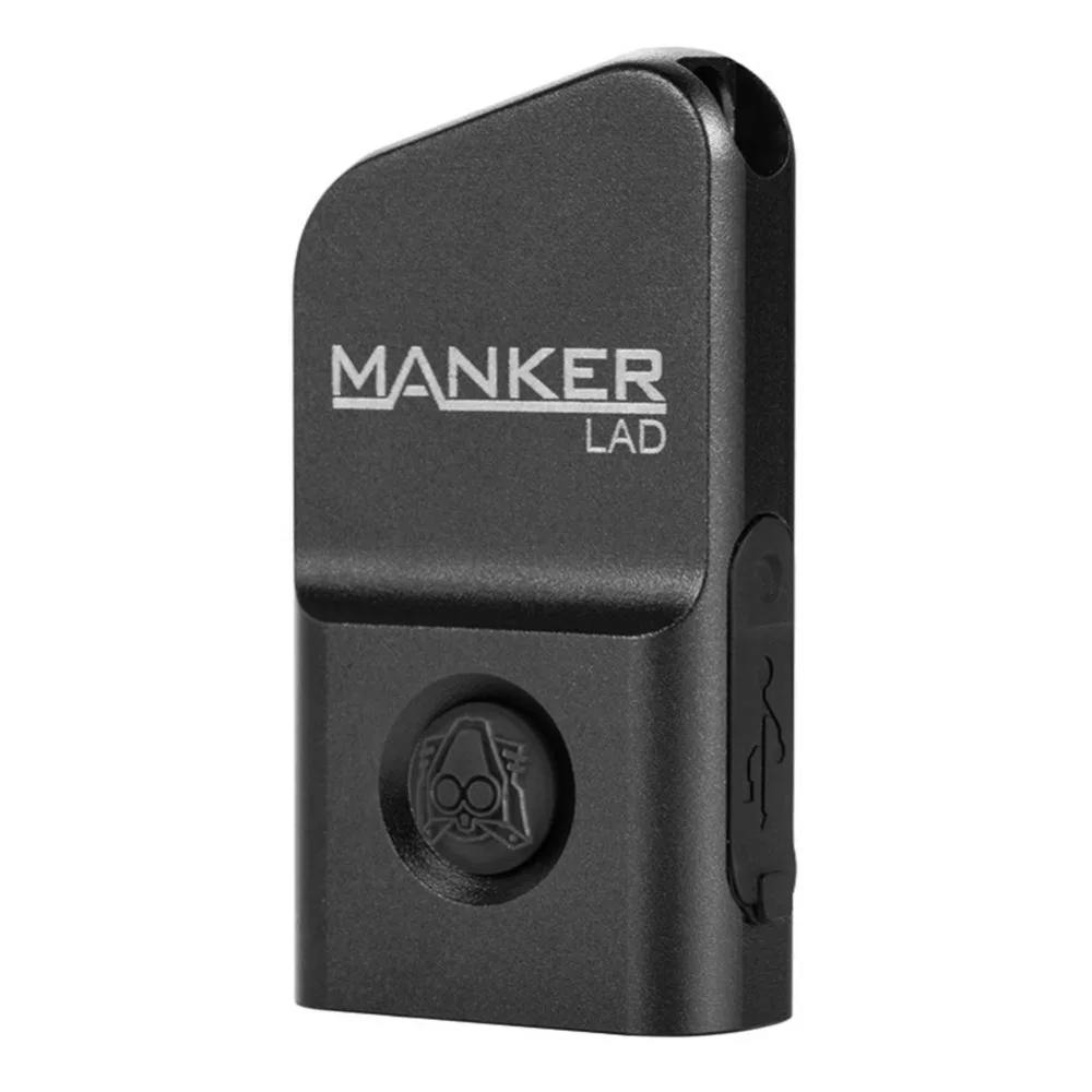 MANKER LAD 230 Люмен USB Перезаряжаемый брелок фонарик с Nichia 219C светодиодный + 2x красная
