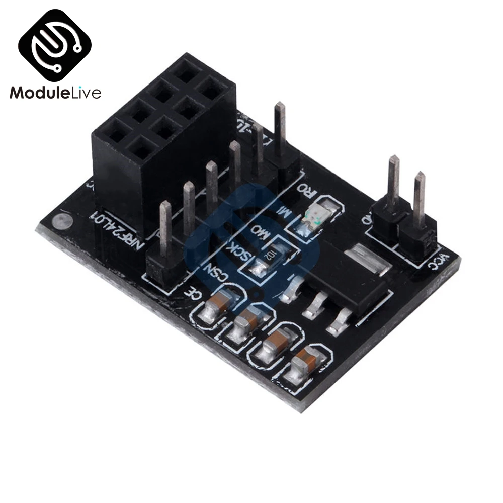 5 шт. Новый адаптер для розетки плата преобразователя 8Pin NRF24L01 беспроводной