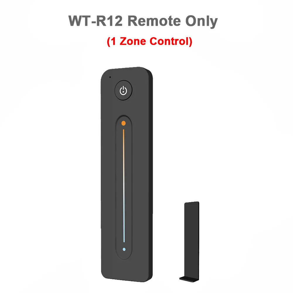 R12 Remote Only Светодиодный диммер CCT 12 В 24 в 36 в RF беспроводной 2,4G пульт дистанционного управления Smart Wifi 2CH WW CW Светодиодный контроллер для CT одноцветная Светодиодная лента V2-L - Цвет: R12 Remote Only
