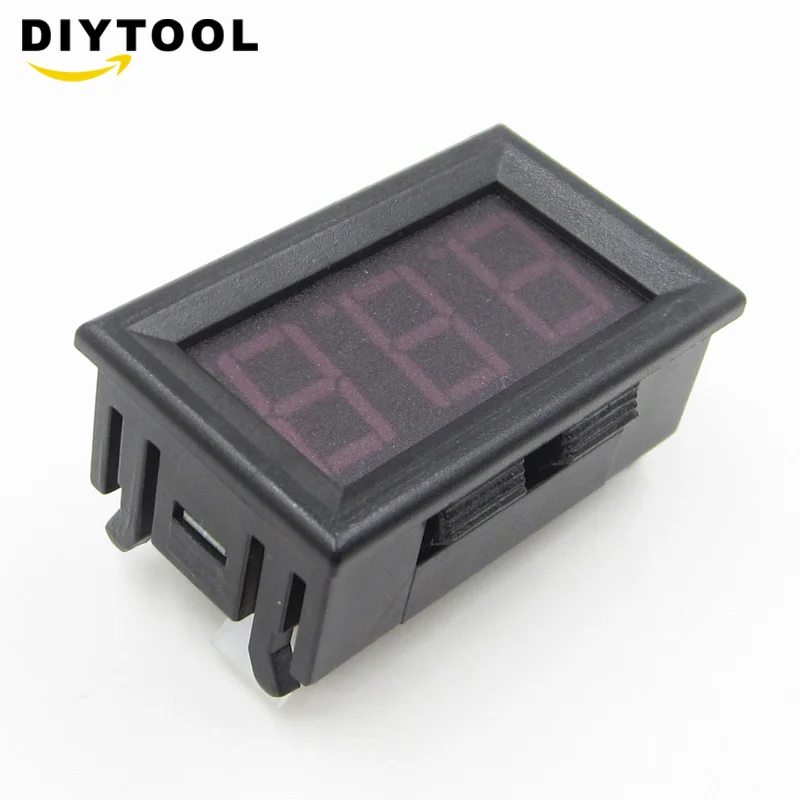 Mini Digital Voltmeter DC 0 To 10A Panel Amp Volt Voltage Meter Tester With Red LED Display | Инструменты