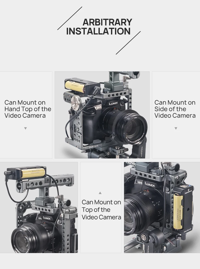 Блок питания Tilta для батарей 18650 блок ядер M Nano BMPCC 4K клетка|Аксессуары фотостудии| |