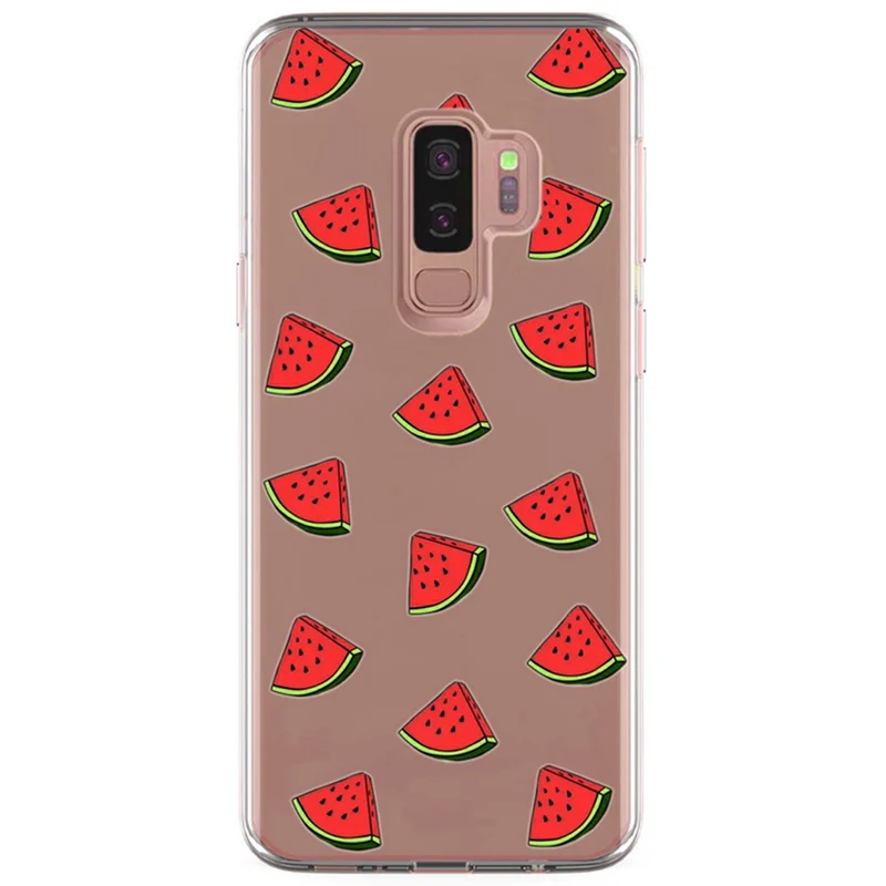 Для Samsung Galaxy S9 S9Plus S8 Plus S7 edge Note 8 J530F J720 A3 A5 2017 2016 TPU мягкий чехол с рисунком ананаса E318