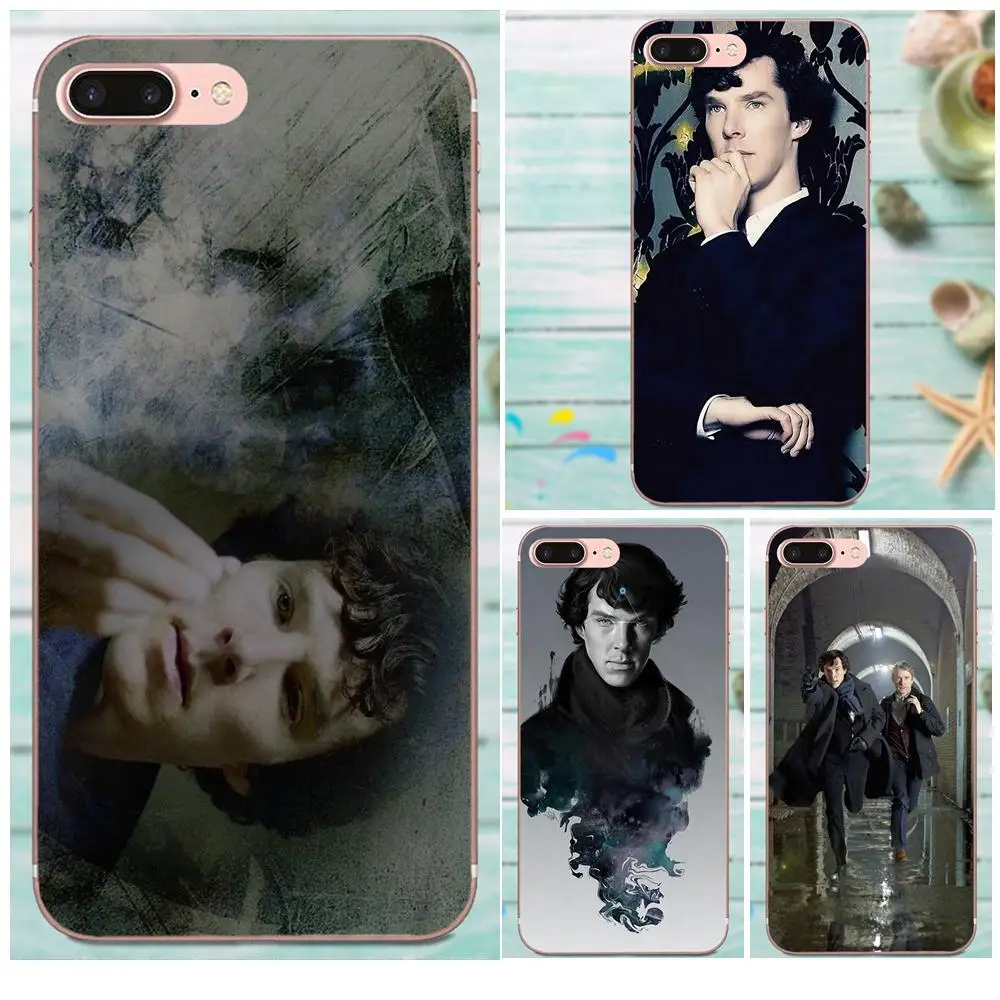 Sherlock Benedict Cumberbatch уникальный для Galaxy A3 A5 A7 On5 On7 2015 2016 2017 Grand Alpha G850 Core2 Prime S2