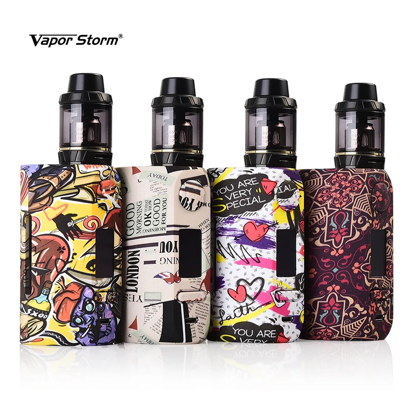 Электронная сигарета Vapor Storm230 vape Box Mod kit emperature Control Hwak vaporizer Tank vaper E cigs RDA RBA RDTA