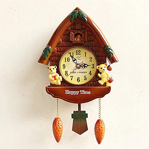 quartz Clocks watches The whole point timekeeping Mini cartoon lovely children's room children living cabin bedroom wa | Дом и сад