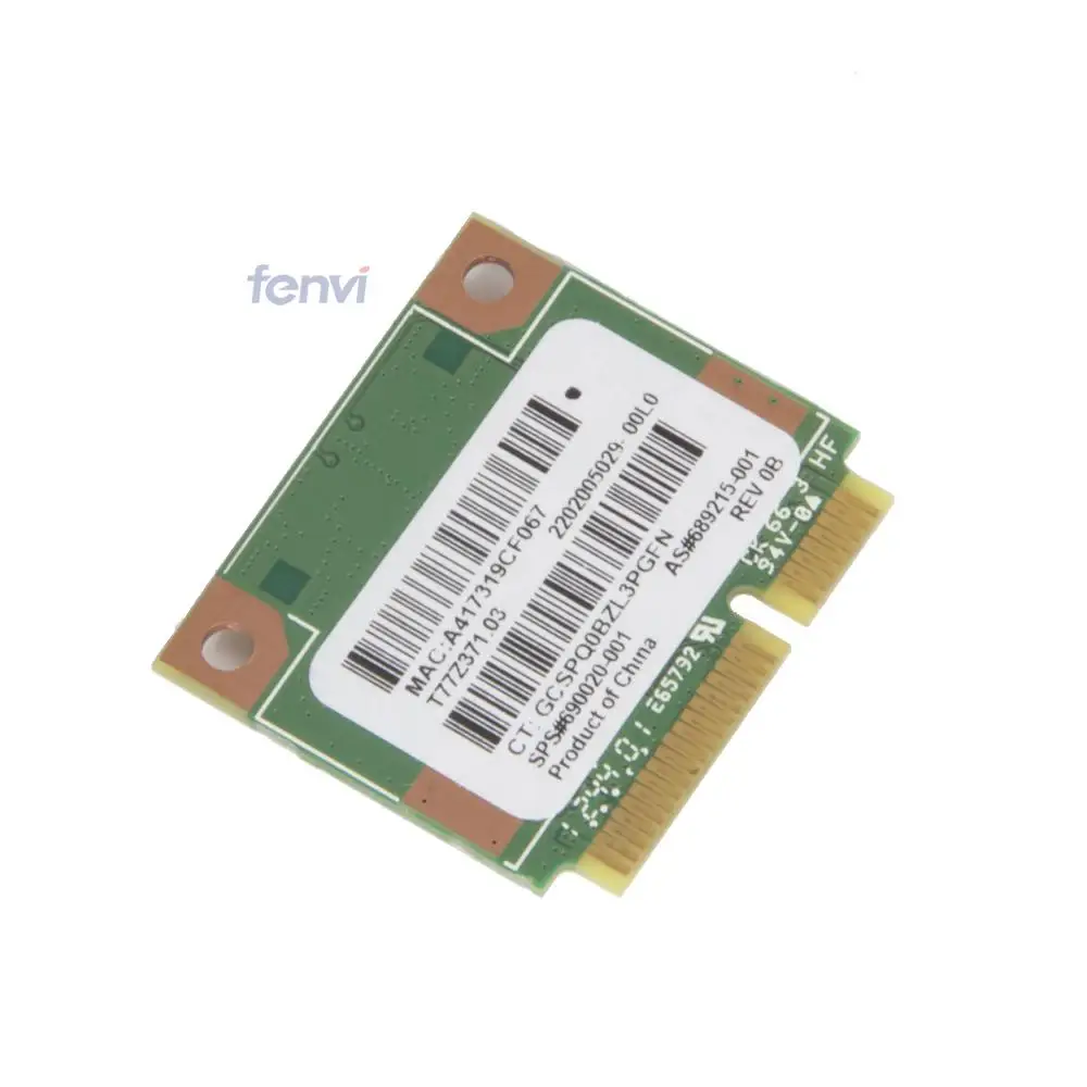 Для HP SPS 690020-001 Ralink rt3290le 802.11b/G/N 150 Мбит/с Wi-Fi wirelesss Половина Mini pci-e WLAN карты 650 CQ58 M4 M6 dv4